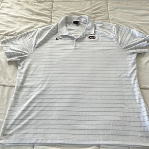 Georgia Bulldogs Nile dri fit on field performance golf polo